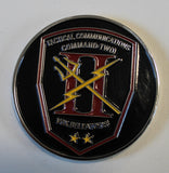 Naval Special Warfare Group 2 / Two Tactical Communications Command Two / 2 SEAL Navy Challenge Coin