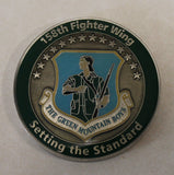 158th Fighter Wing The Green Mountain Boys Vermont National Guard Air Force Challenge Coin