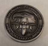 58th Fighter Squadron F-15 Eagle Mighty Gorillas Commander Air Force Challenge Coin
