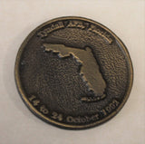 Willian Tell Air to Air Weapons Meet 1992 Tyndall Air Force Base Florida F-15 Eagle Challenge Coin