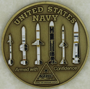 China Lake Naval Air Weapons Station Challenge Coin