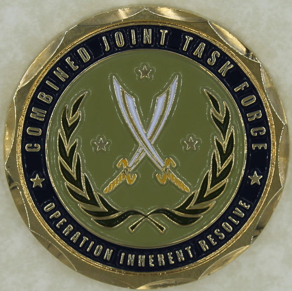 Operation Inherent Resolve 2015-2016 Military Challenge Coin