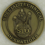 Special Technical Operations STO Intelligence Military Challenge Coin
