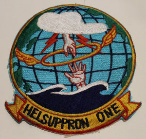 Helicopter HC-1 HELLSUPPRON ONE 1960s The Angels Vietnam Era Navy Patch