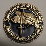 5th Special Forces Group Airborne Task Force Dagger 9-11 Commemorative Challenge Coin / Stateside Ver. 2