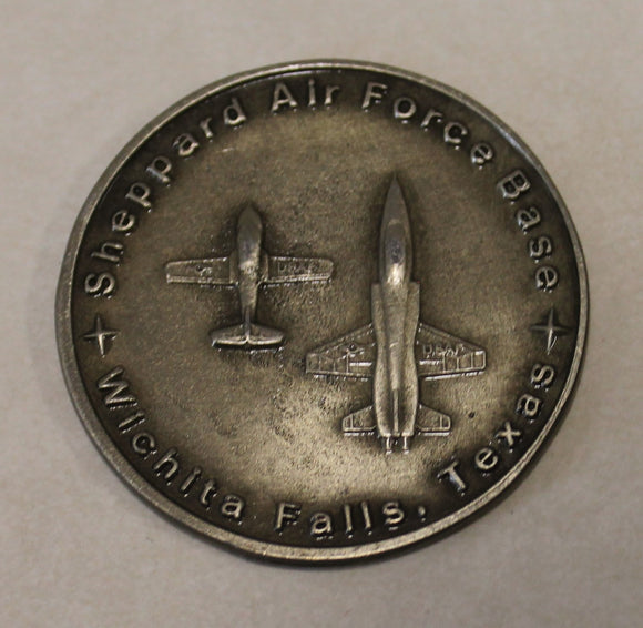 80th Flying Training Wing Euro NATO Joint Jet Pilot Training Sheppard AFB, Texas Air Force Challenge Coin
