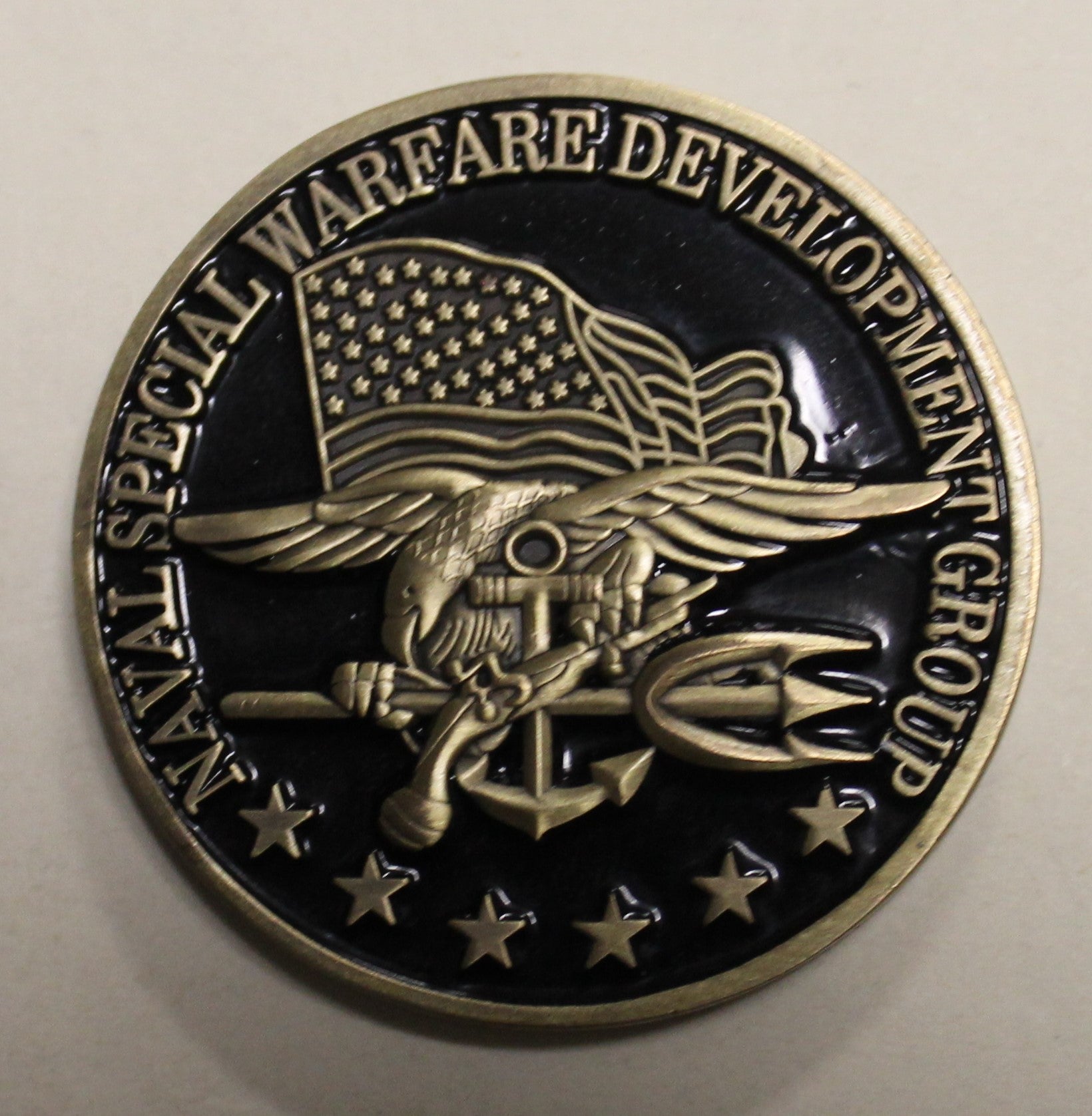 Naval Special Warfare Development Group DEVGRU SEAL Team 6 Silver Squadron  KOPFJAGER Headhunters Skull Operator Tier-1 Navy Challenge Coin