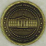 Presidential Inauguration Jan 20, 2017 Donald Trump Challenge Coin