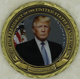 Presidential Inauguration Jan 20, 2017 Donald Trump Challenge Coin