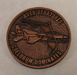 60th Fighter Squadron F-15 Eagle Antique Copper Finish Air Force Challenge Coin