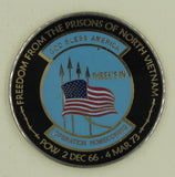 Colken Cordier USAF (RET) Vietnam POW 1966-1973 CinC RAT Air Force Challenge Coin