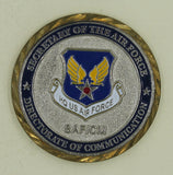 Secretary of the Air Force Director of Communications SAF/CM Challenge Coin