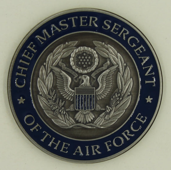 Gerald R. Murray Chief Master Sergeant of the Air Force Challenge Coin / CMSgt