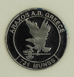 731st Munitions Support Sq MUNSS Nuclear Storage Araxos AB, Greece Challenge Coin