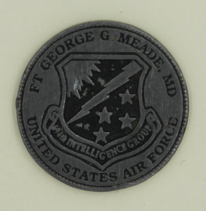 694th Intelligence Group NSA Ft. Mead MD Silver Finish Challenge Coin