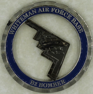 B-2 Stealth Bomber Whiteman Air Force Base Challenge Coin