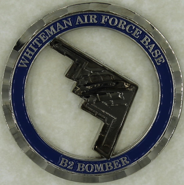 Médaille Commémorative Bombardier B-2 Spirit - Cuivre, Capsule, Années 80 (1987)