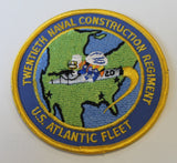 20th / Twentieth Construction Regiment US Atlantic Fleet Seabee Navy Patch
