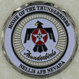 Thunderbirds Nellis AFB, Las Vegas NV Demo Team Air Force Challenge Coin