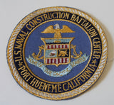 Port Hueneme Naval Construction Battalion Center CB Navy Patch / Seabee