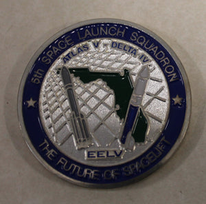5th Space Launch Squadron Cape Canaveral AFS, FL Air Force Challenge Coin