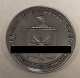 Central Intelligence Agency CIA Strategic Interdiction Group SIG  Weapons of Mass Destruction Antique Silver FInish Medallion / Challenge Coin