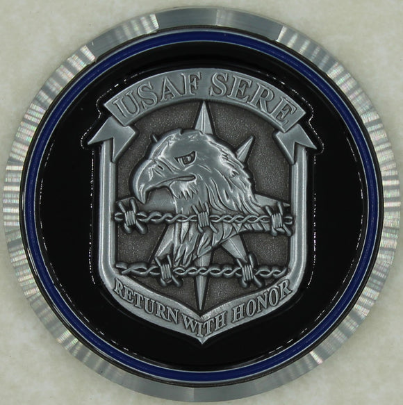 Survival Evasion Resistance Escape SERE Fairchild AFB, WA Air Force Challenge Coin