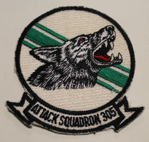 ATTACK Squadron 305 ATKRON VA-305 Early Lobos Vietnam Era Navy Patch