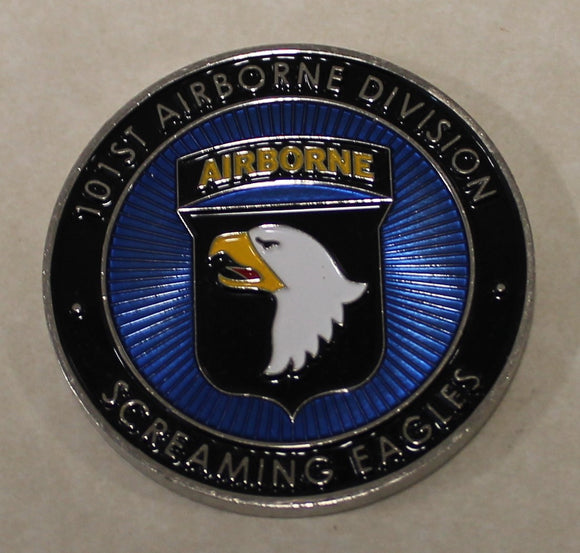 101st Airborne Diviion Rendezvous With Destiny Army Challenge Coin
