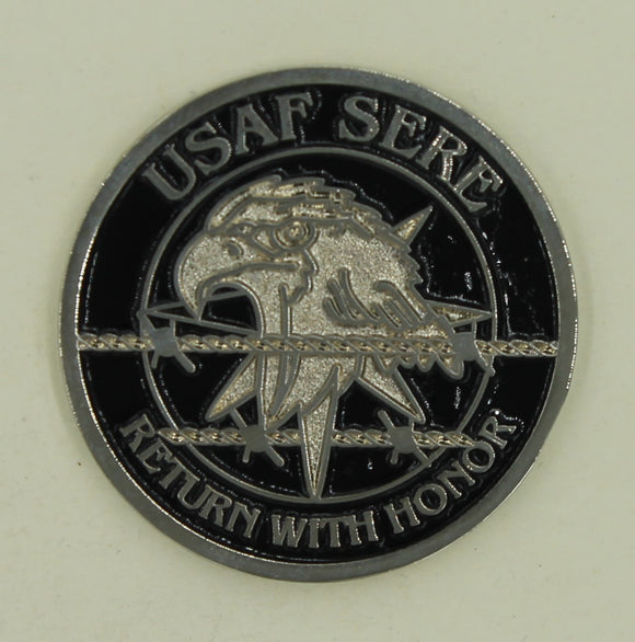 Survival Evasion Resistance Escape SERE JBSA Lackland Air Force Challenge Coin