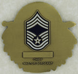 Warrior Chief Master Sergeant CMSgt Air Force Challenge Coin