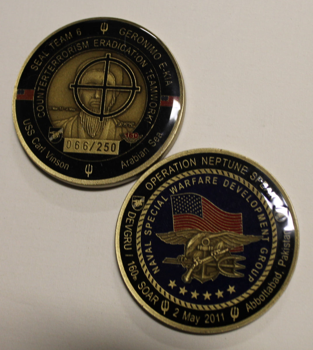 Limited SEAL Team 6 Serial Number ### / 250 Operation NEPTUNE SPEAR Na ...