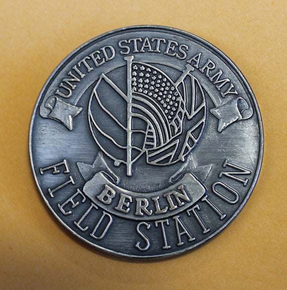 Berlin Field Listening Station SIGINT Signals Cold War NSA Army Challenge Coin