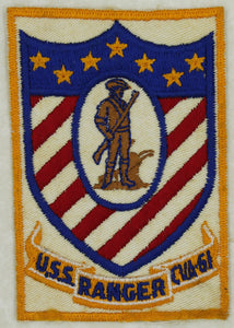 USS Ranger CVA-61 Vietnam Era Jacket Patch