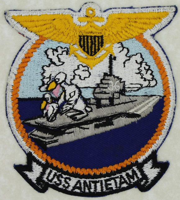 USS Antietam CV-36 Aircraft Carrier Pensacola Patch