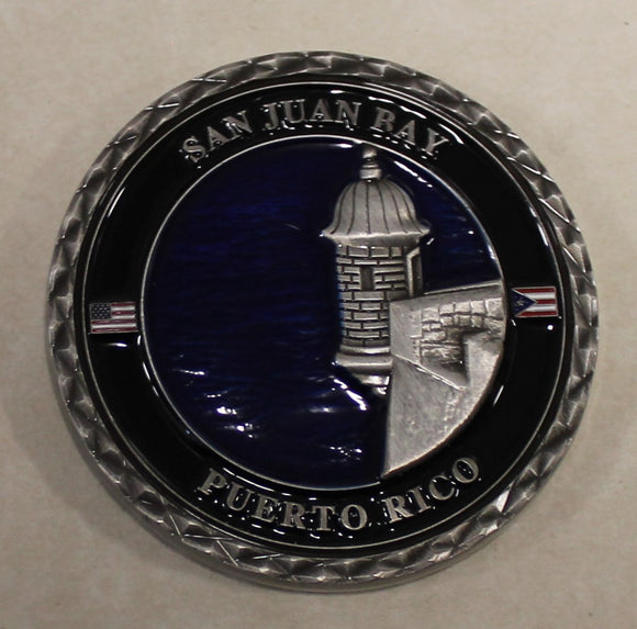 Fort Buchanan Puerto Rico 65th Infantry Regt San Juan Bay Army Challenge Coin