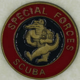Special Forces Scuba Army Challenge Coin