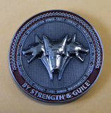Special Boat Team / Service (Beauseant = Knights Templar Flag) Navy Challenge Coin