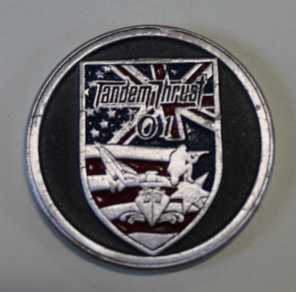 Tandem Thrust 2001, Queensland Australia / Australian Combined Challenge Coin