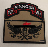 JSOC Tier-1 75th Ranger RCC and AVTEG Task Force TF-20 Joint Patch