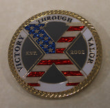 SEAL Team 10 / Ten Patriotic  Est. 2002 Navy Challenge Coin