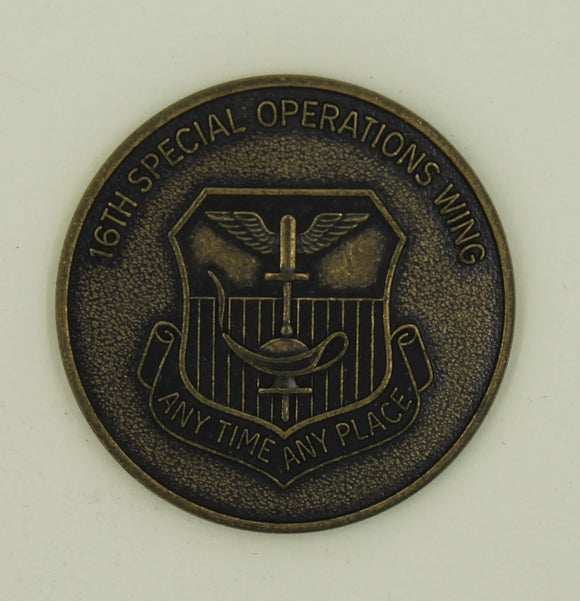 16th Special Operations Wing SOW AFSOC Air Force Challenge Coin