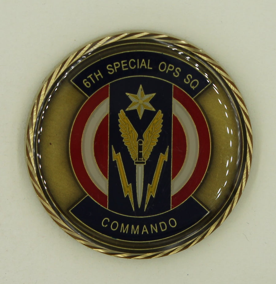 6th Special Operations Squadron Commando Air Force Challenge Coin ...