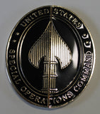 United States Special Operations Command Slide Military Challenge Coin