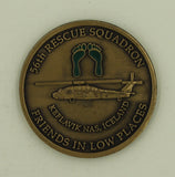 56th Rescue Squadron Pararescue/PJ Keflavik Iceland Air Force Challenge Coin