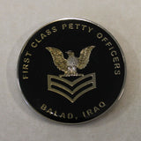 Spear of Fear 70 Years of Silence Special Operations Command SOCOM FCPO Balad, Iraq Navy SEAL Challenge Coin