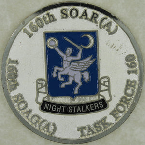 160th Special Operations Aviation Regt SOAR 20th Anniversary Army Challenge Coin