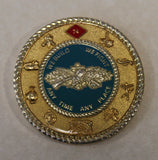 74th Mobile Construction Battalion MCB-74 DET-2 Task Force 373 Seabee / CB Navy Challenge Coin