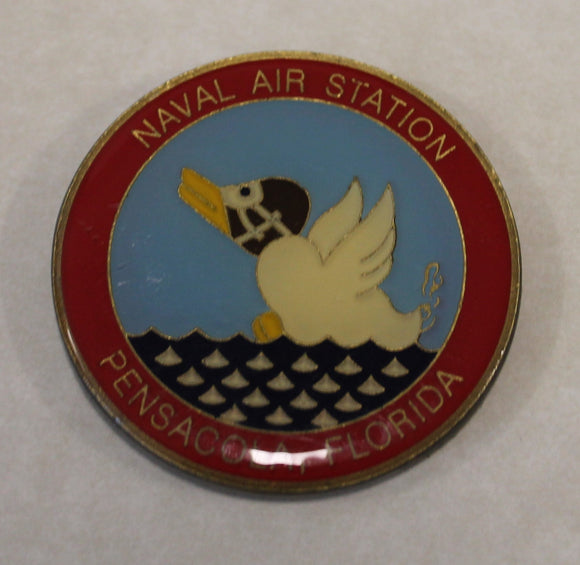Naval Air Station Pensacola Cradle of Naval Aviation Navy Challenge Coin