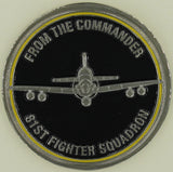 81st Fighter Squadron Air Force Challenge Coin